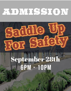 Admission Ticket – Saddle Up For Safety